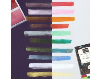 Vivia Colorsheets Metallic Set 10 - aquarelle