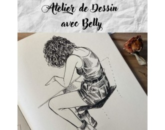 Cours de dessin avec Belly...