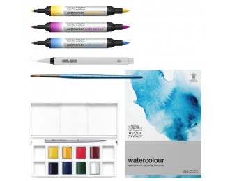 Coffret d'aquarelle Winsor...