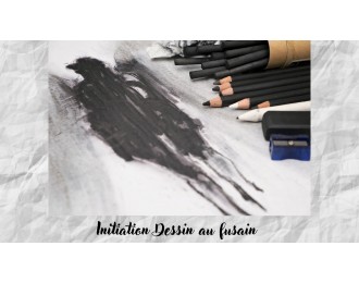 Dessin au fusain-  2h30...