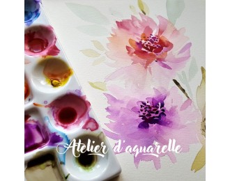 Cours d\'aquarelle pour tout niveau avec Kler Dardel