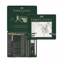 Boite Metal Pitt Graphite Faber Castell