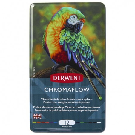 Derwent Chromaflow 12 couleurs